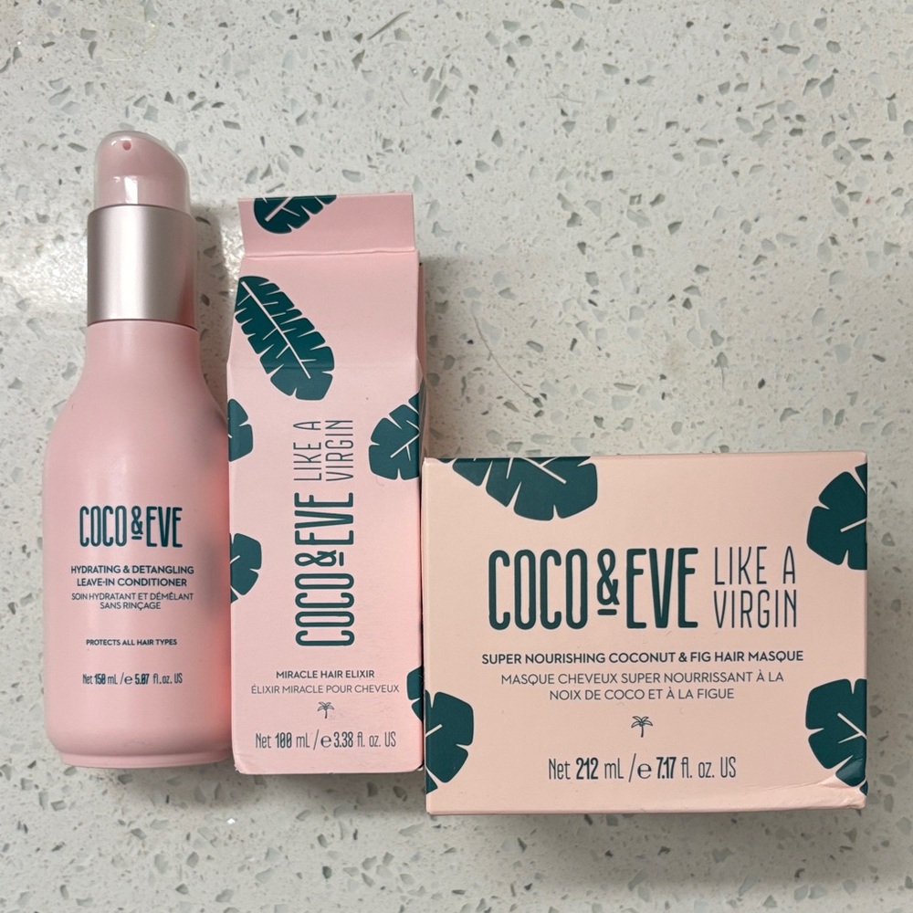 NIB Coco & Eve Hair Care Set